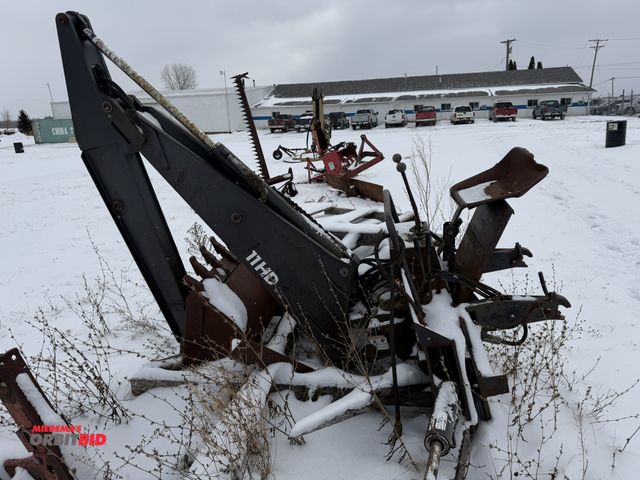 Lot 1-10449 - (1) Bradco backhoe attachment, model 11HD, S/N 81HGB1633, loader or skid steer attachment, 23" wide ...