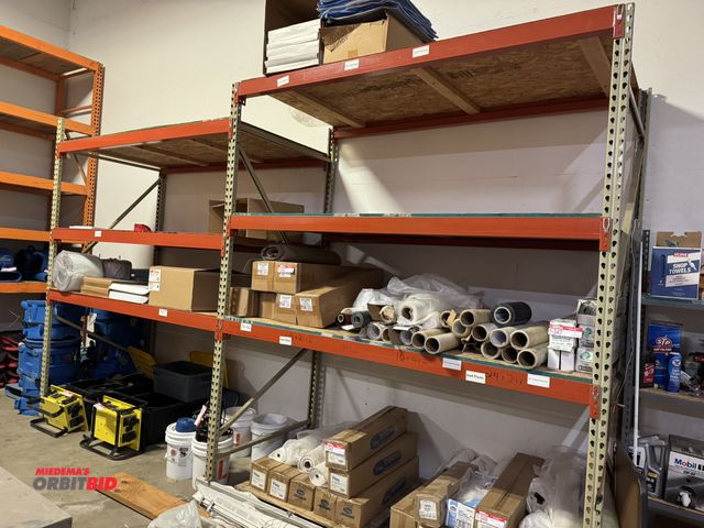 Orbitbid.com - Lot 1-349 - Lot of Teardrop style racking, includes (3 ...