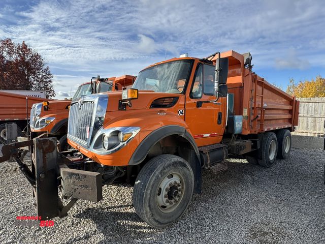 Lot 1-15909 - 2009 International Work Star (1) tandem axle dump truck, 66,000 lb. GVWR, front axle 23,000, rear ax...