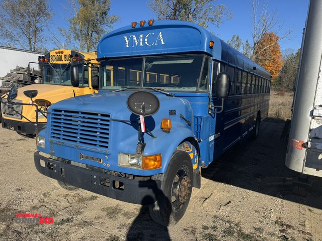 Lot 1-7075 - 2002 BlueBird Body Company International Semi Truck (1) bus, 27,500 lb. GVWR, International 3800DT46...