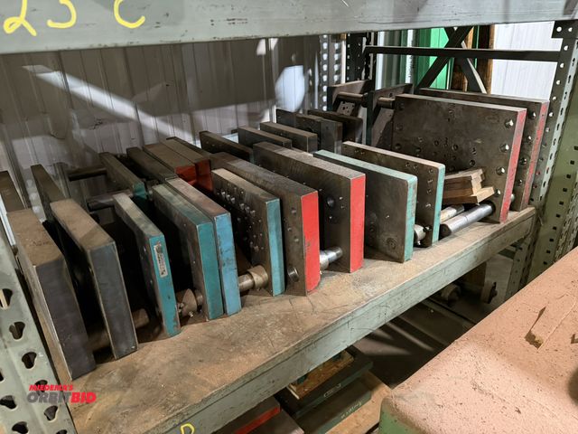 Lot 1-15862 - Large lot of assorted punch press dies.