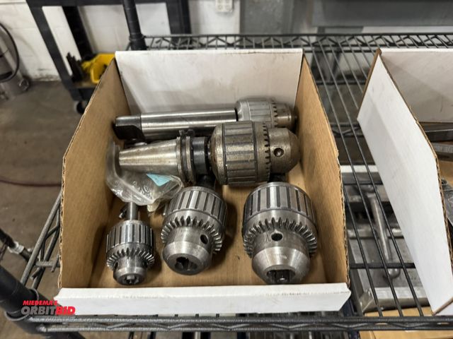 Lot 1-2389 - Lot of assorted Jacobs chucks, sizes include 11N, 16N, 18N, and more.