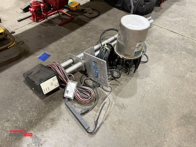 Lot 1-18639 - (1) Aqua Thruster Much Blaster pump, model 4400C050, 1 HP, 120V, single phase, in working condition.