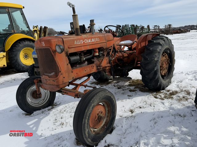 Lot 1-11766 - (1) Allis-Chalmers D14, 2-WD tractor, 4-cylinder gas engine, 13.6-26 rear tires, 540 PTO shaft with ...