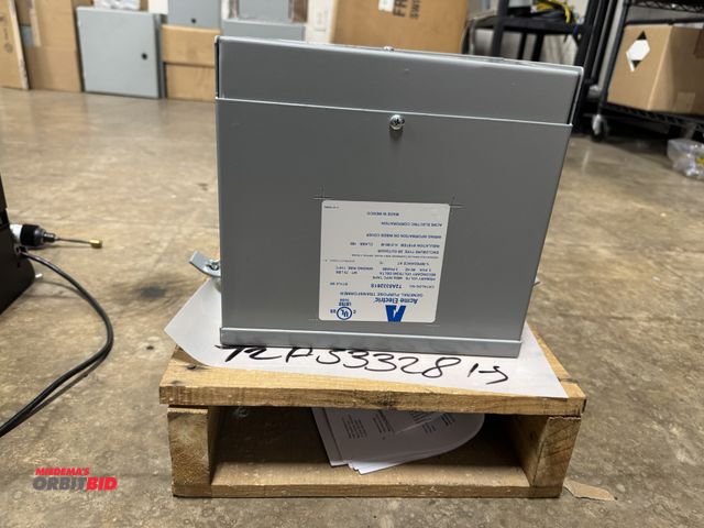 Lot 1-2163 - (1) Acme Electric general purpose transformer, Cat #T24533281S, primary voltage 480V Delta, W/FC tap...