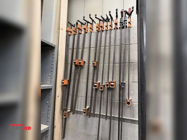 Lot 1-16584 - Lot of (13) assorted Jorgensen sliding bar clamps, various sizes up to 88".