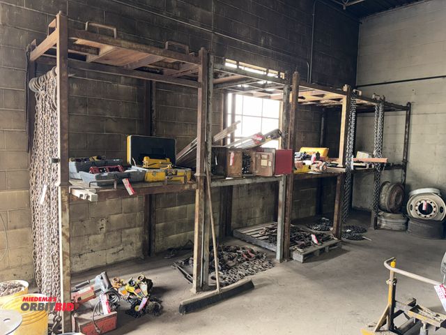 Lot 1-18222 - Lot of (10) 53" width x 48" height x 48" depth stackable steel racks, winning bidder responsible for...