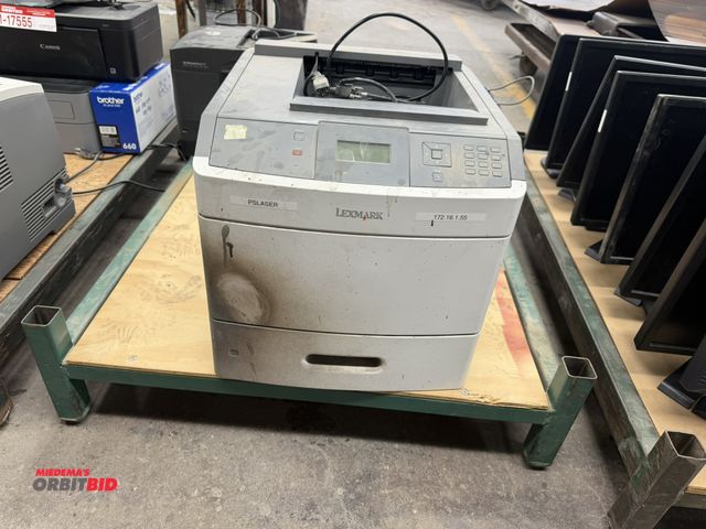Lot 1-17557 - (1) Lexmark T652DN printer.