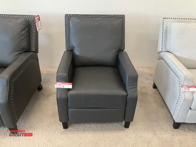 Lot 1-17179 - Leather living room chair