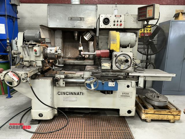 Lot 1-19114 - (1) 1979 Heald Cincinnati, model 273A, hydrostatic extended bridge ID grinder, 24.5" swing, 16" magn...