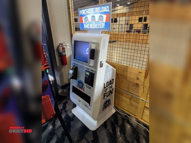 Lot 1-11226 - (1) 2017 Frank Mayer &amp; Associates credit card reloading station/pay station kiosk, model HLMS, 1...