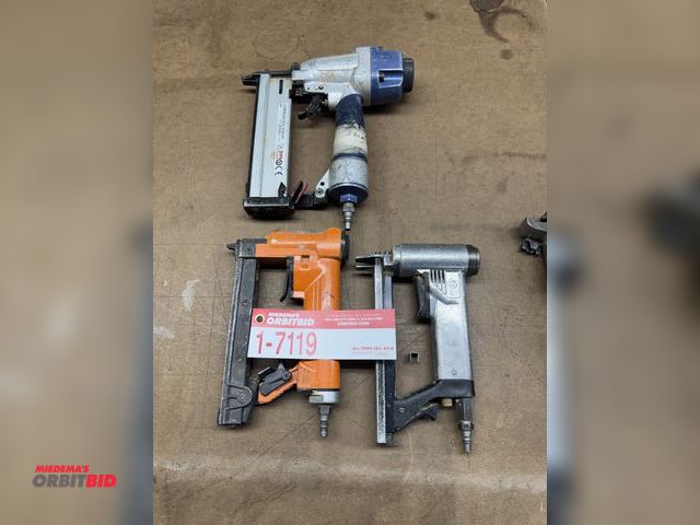Lot 1-7119 - (3) Pneumatic Staplers