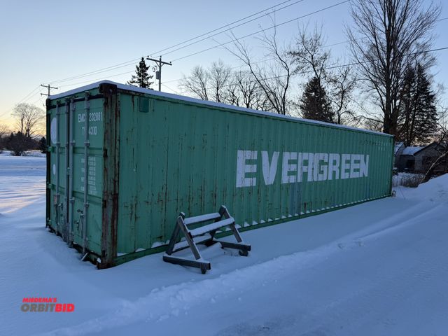 Lot 1-15720 - (1) 1994 Evergreen Heavy Industrial Corporation shipping container, model EAA10M01-1, 40' long x 8' ...