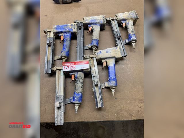 Lot 1-7126 - (5) Pneumatic Staplers