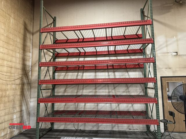 Orbitbid.com - Lot 1-17981 - Lot of Teardrop style racking, including ...