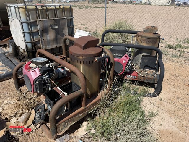 Lot 1-18214 - (2) Northern Star steam cleaner pressure washers, Honda GX630 gas engines, units are for parts only