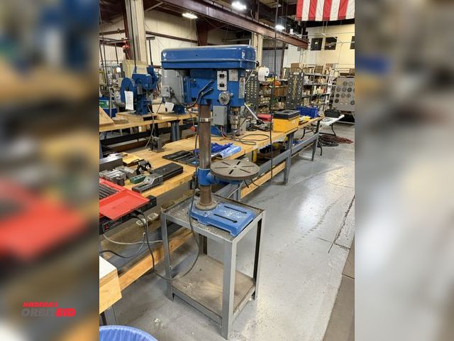 Lot 1-18866 - (1) Enco 12-speed drill press, model 125-1140, Morse taper spindle #2, 1/2 HP, 115V electric motor, ...