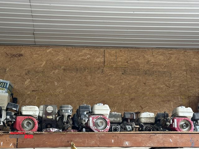 Lot 1-14300 - Lot of (11) various gas engines, for parts or repair only, units have had parts removed, working con...