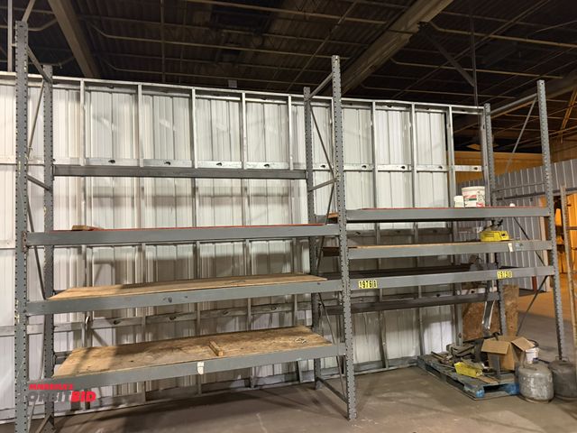 Orbitbid.com - Lot 1-10719 - (2) sections of racking, includes (3) 36 ...