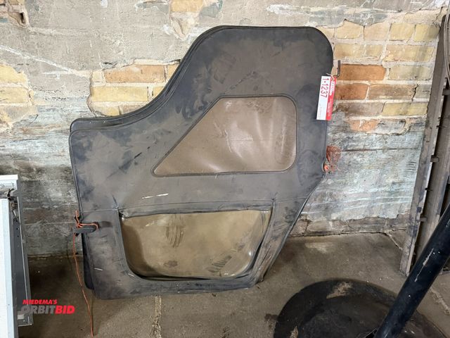 Lot 1-1237 - Set of removable plastic Jeep doors (model unknown).