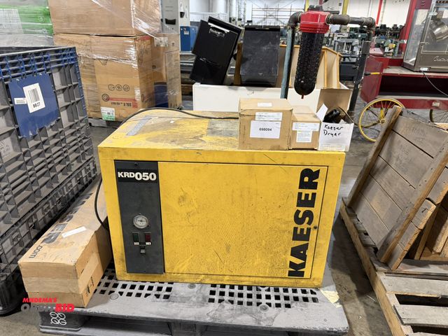 Lot 1-5632 - (1) Kaeser, model KRD050, compressed air dryer, S/N 0355-IT-9605 (127 K), includes assorted parts, n...
