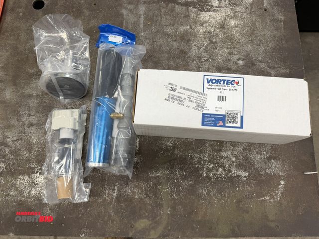Lot 1-2069 - (1) 2023 Vortec adjustable cold air gun (25 CFM system frost free), unknown if complete.