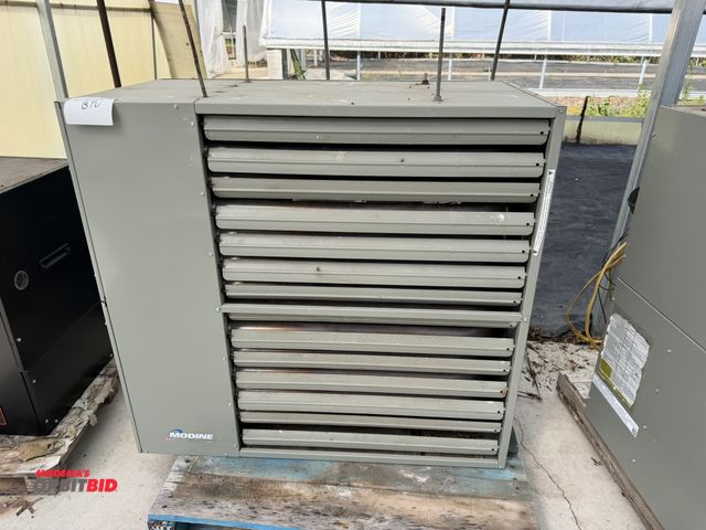 Lot 1-9975 - (1) Modine 400,000 BTU natural gas heating unit, in working condition.