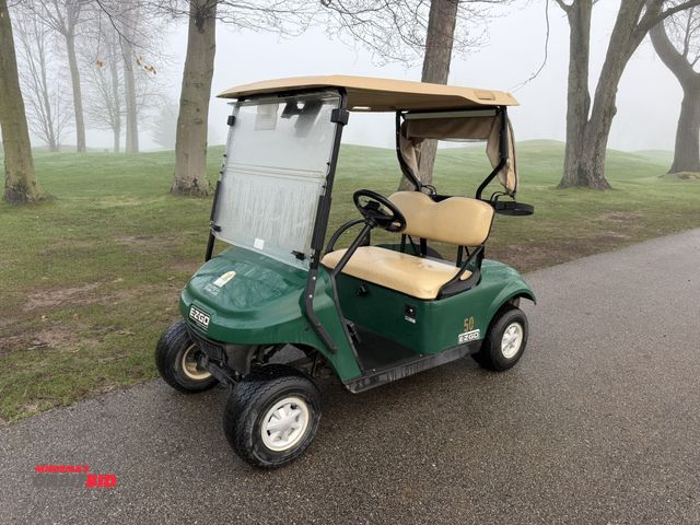 Lot 1-19348 - (1) 2017 E-Z-Go golf cart with a Kawasaki gas engine, model 625111G01, includes canopy, ball cover, ...