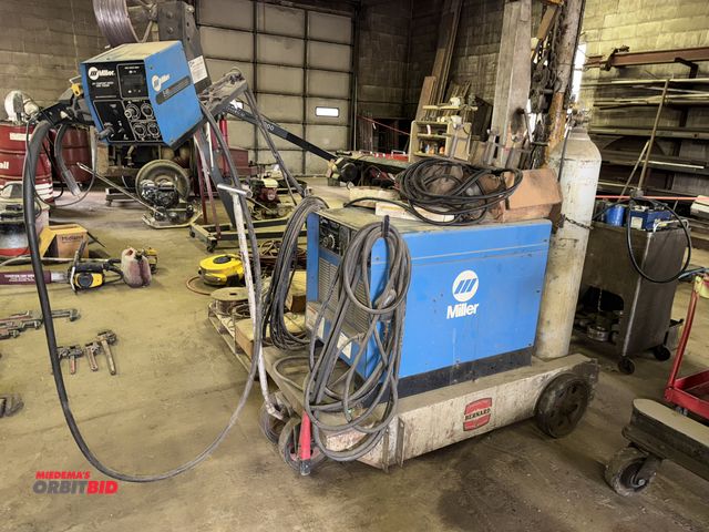 Lot 1-18130 - (1) Miller Dimension 650 CC/CV/DC arc welding power source, S/N KF790082, 230/460/575V, 3 phase inpu...