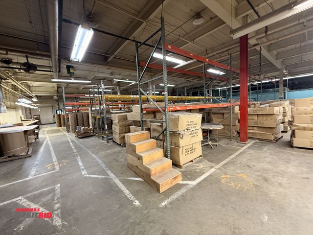Lot 1-7454 - (1) Lot Of Various Size Pallet Racking, Upright Ranging From 10' To 12' H, Cross Beams 8' L  &amp; M...