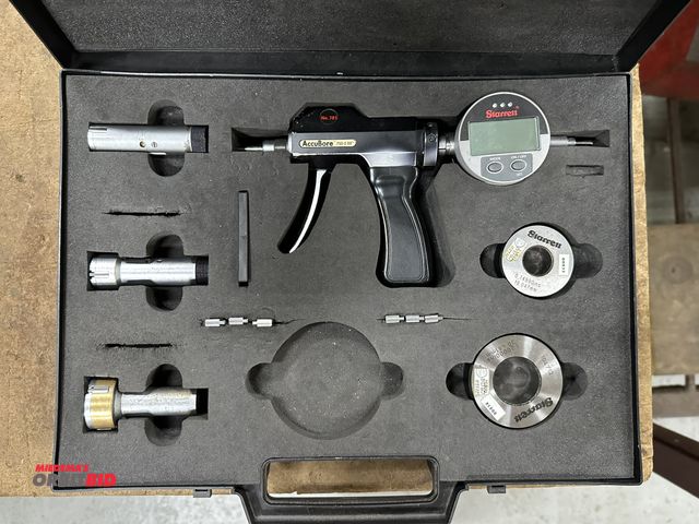 Lot 1-19504 - (1) AccuBore .750" - 2" diameter capacity digital bore gauge with plastic case.