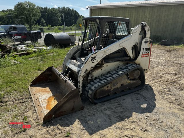 Lot 1-14320 - (1) 2012 Bobcat T190 compact track loader, OROPS, 66 HP diesel, hydrostatic transmission, auxiliary ...