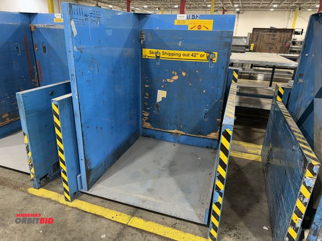 Lot 1-5170 - (1) Lift Products, Inc., 110V, 1000 lb. capacity skid lift with hand held pendant.