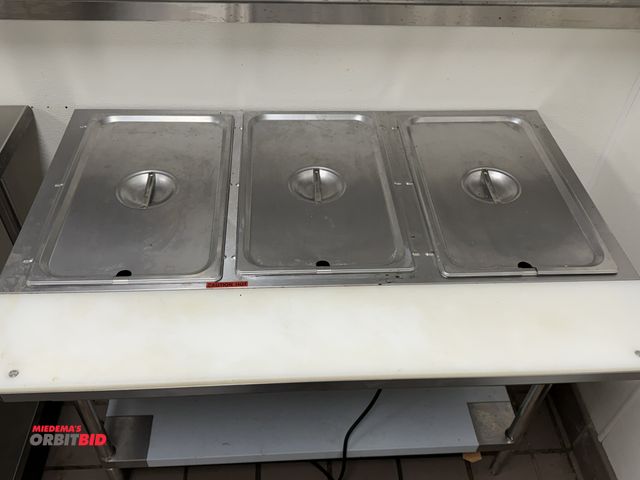 Lot 1-11104 - (1) Sentinel, model FZ-06C1, 3-section hot food table with 3 individual burners (120V, single phase/...