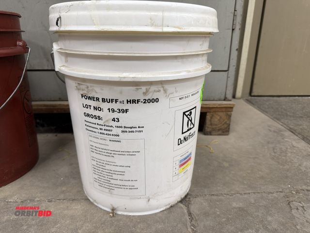 Lot 1-2075 - (1) unopened 5 gallon container of Power Buff HRF-2000.