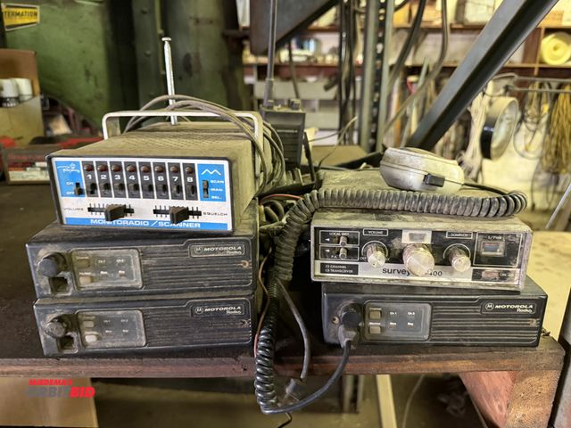 Lot 1-18212 - Lot including (3) Motorola Radius 2-way radios with (1) Regency monitor radio/scanner, (1) Motorola ...