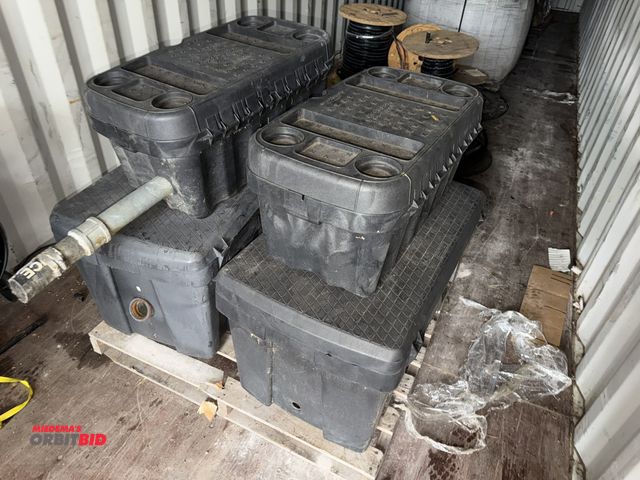 Lot 1-18769 - Lot of (2) Green Horizon 30" x 15" x 16", and (2) Contico 36" x 20" x 20" heavy duty plastic cases m...