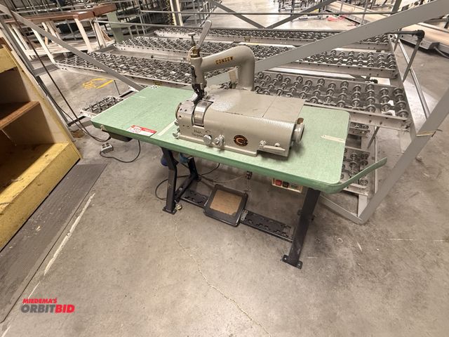 Lot 1-7243 - (1) Consew Dcs-S23 Skiving Machine Equipped W/ Consew 1/2 Hp Motor, 110-220V, 1425-1725 (Rpm) Table ...