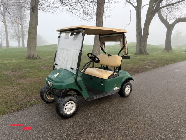 Lot 1-19346 - (1) 2017 E-Z-Go golf cart with a Kawasaki gas engine, model 625111G01, includes canopy, ball cover, ...