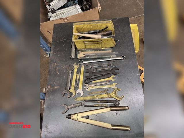 Lot 1-3604 - End Wrenches, Allen Wrenches, Files, &amp; Brushes