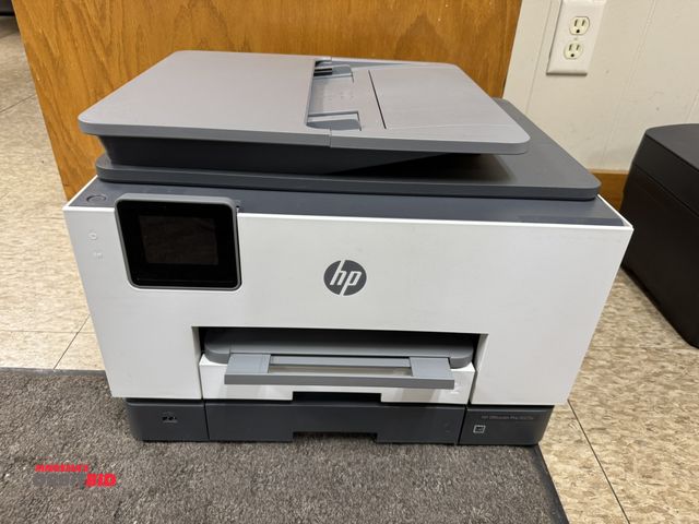 Lot 1-4614 - (1) HP Office Jet Pro 9025E multi-function printer, powers on.