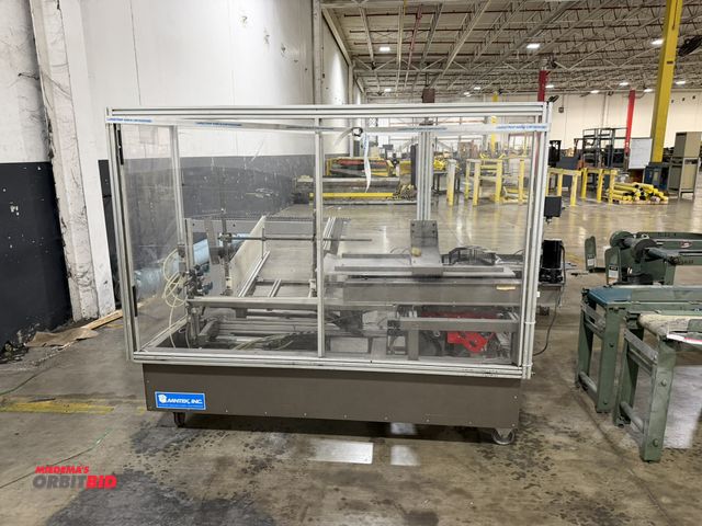 Lot 1-5610 - (1) Aantek 76" long x 67.5" tall x 28" deep Case erector, working condition unknown.