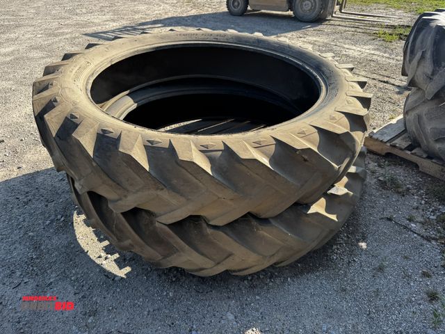 Lot 1-6925 - Lot of (2) Goodyear 12.4-42 tires.