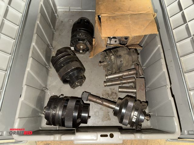 Lot 1-15095 - Lot of (5) System 3R heads with assorted tooling.