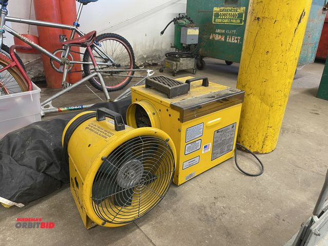 Lot 1-6131 - (1) 4-piece set of Pelsue, model 1690D, inline heater, 55,000 BTUH, S/N 1690D-2903, (1) Pelsue, mode...