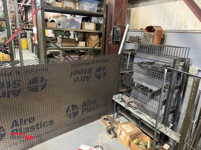 Lot 1-18539 - Lot of assorted items, includes (2) Saver MP-2BAL spring balancers, assorted cut pieces of metal, ma...