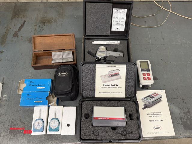 Lot 1-14529 - Lot of electronic tools, including (1) Mahr Federal Pocket Surf portable surface roughness gauge (in...