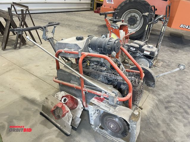 Lot 1-18821 - (1) Husqvarna soft cut 4000 walk behind saw with Kohler 25.5 HP gas engine, condition unknown, engin...
