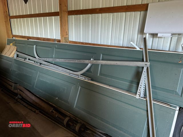 Lot 1-14210 - (1) Haas garage door, model RMT-670, 16' x 7' x 21" INT sections, includes rail, springs, unknown if...