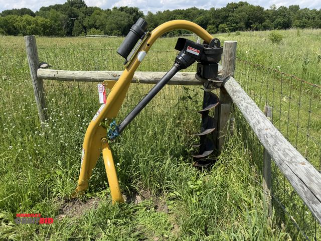 Lot 1-8147 - (1) Ag Connects 3 pt. post hole digger, PTO drive, 10" diameter auger.